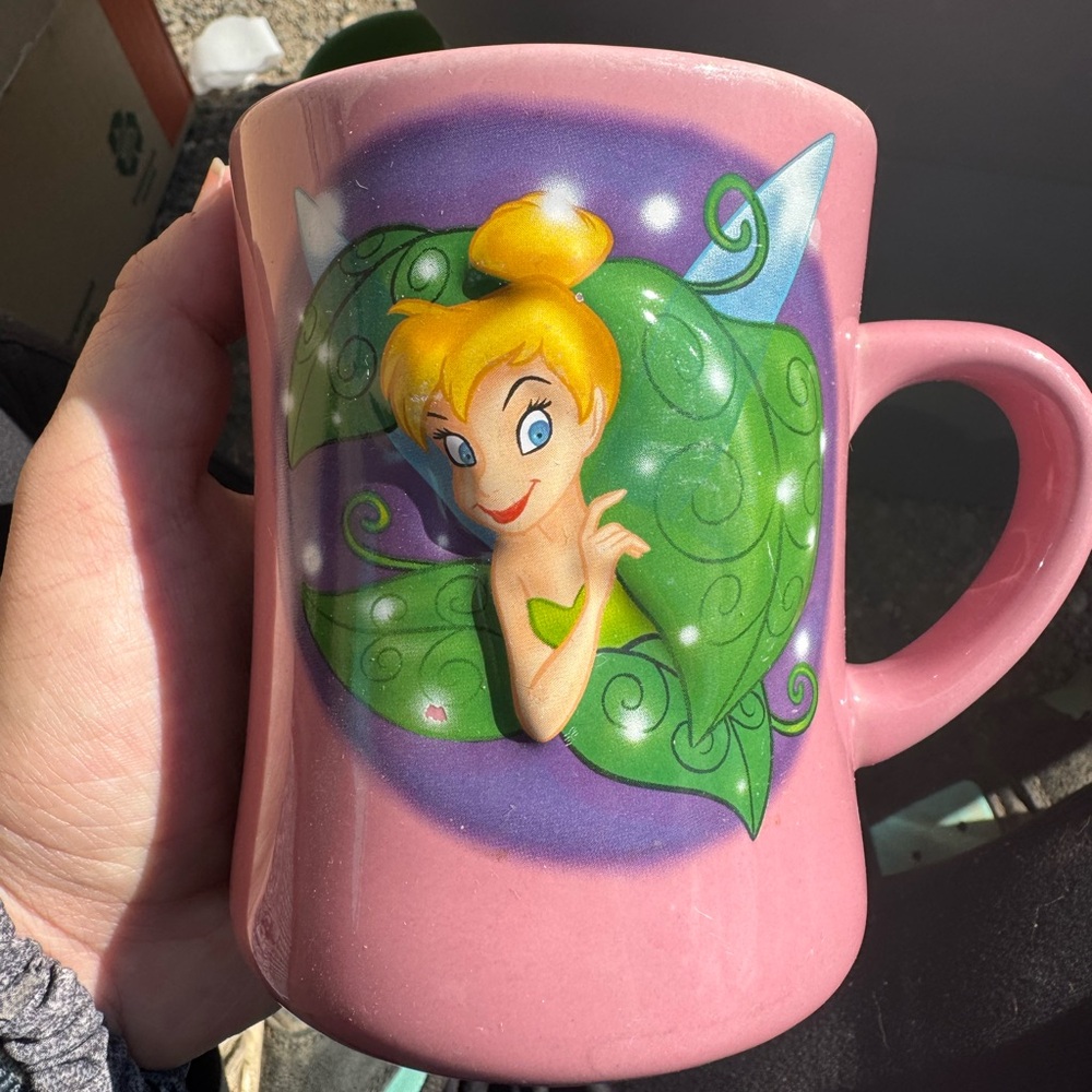 Disney Tinker Bell Pink Mug